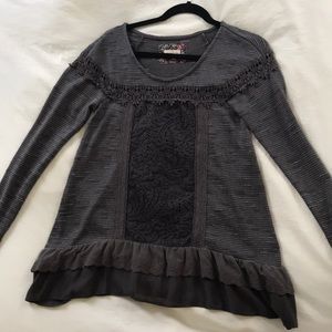 Anthropologie sweater shirt!